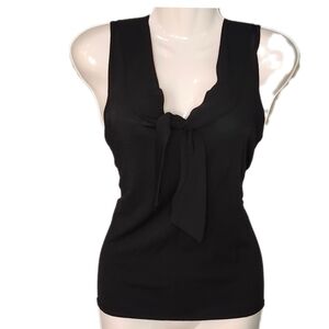 Talbot's Sleeveless Tie Front Dress Short Sz 1X